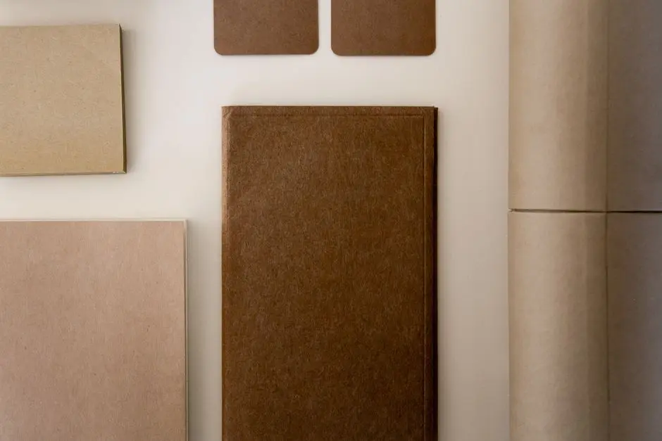 Tempat alat tulis dari kardus bekas dengan hiasan kertas warna